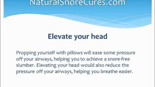 10 Tips To Stop Snoring [upl. by Gaudet]