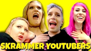 SKRÄMMER YOUTUBERS  Med Felicia Bergström [upl. by Yellek297]