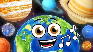 Learn ALL About The 8 Planets Of Our Solar System  Planet Song Compilation  KLT [upl. by Merat]