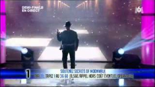 La France a un incroyable talent  Secrets Of Moonwalkwmv [upl. by Ailegra]