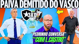 PEDRINHO CORRE CONTRA O TEMPO LUIS CASTRO PROXIMO DO VASCO PAIVA NA BERLINDA NOTICIAS DO VASCO HJ [upl. by Nollek]