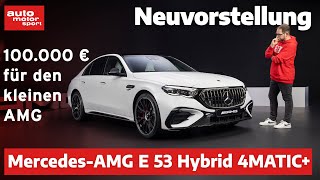 MercedesAMG E 53 Hybrid 4MAtic Fette Karre mit hohem Preis  auto motor und sport [upl. by Giacopo631]