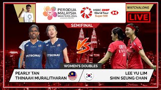 PEARLYTHINAAH 🇲🇾 vs LEE YLSHIN SC 🇰🇷 LIVE Malaysia Masters 24 大马大师赛 SFs  Darences Watchalong [upl. by Arayc]