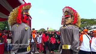 ONDEL ONDEL POLISI  PENUTUP LOMBA TARI HUT RS POLRI  PENGUMUMAN JUARA [upl. by Talbert900]