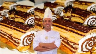 Tronchetti di pasta bignè panna e cioccolato spettacolariRicetta fatta completamente a mano [upl. by Millburn811]