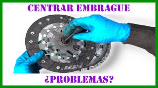 ¿Problemas con el embrague 👨‍🔧 Truco CENTRAR Disco de Embrague de forma Casera Sin herramientas [upl. by Morganne]