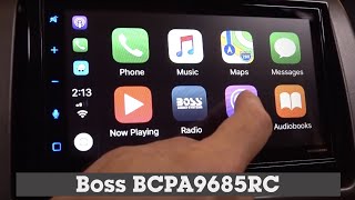 Boss BCPA9685RC Display and Controls Demo  Crutchfield Video [upl. by Lillywhite500]