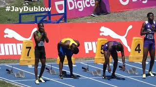 Boys U20 110m Hurdles Prelims  CARIFTA Trials 2022 [upl. by Eilac]