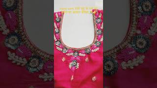 ✨Hand Work Neck Cutting And Stitching designer treandingsuit punjabiboutique punjabisong… [upl. by Anola]