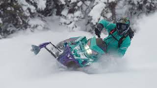 Polaris  Introducing the 325 Series 9 Mountain Track  Polaris Snowmobiles [upl. by Jeroma201]