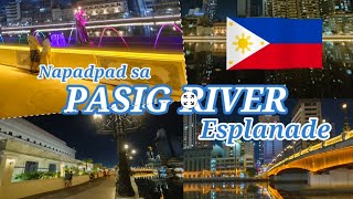 PASIG RIVER ESPLANADE phase 1  APRIL 2024 VLOG [upl. by Ajet87]