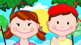 ROW YOUR BOAT Song with Lyrics  Nursery Rhyme for Kids [upl. by Camus]