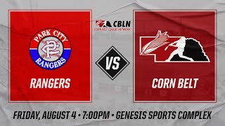 Corn Belt League vs Park City Rangers  2023 Wichita Summer Ball Showdown [upl. by Zorah]