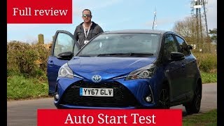 2018 Toyota Yaris Hybrid  Review ENG [upl. by Nomzaj]