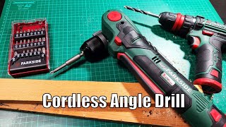 Parkside Cordless Angle Drill PWBSA 12 A1 [upl. by Trefler]