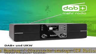 TechniSat DIGITRADIO 371 CD BT  Stereo Digitalradio DAB UKW CDPlayer Bluetooth Farbdisplay [upl. by Rellia]