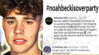 Noah Beck Exposed By OLD TWEETS Racist and Homophobic [upl. by Ahgiel]