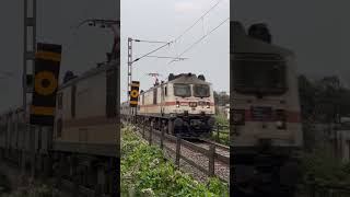 Swatantra Senani express at high speed indianrailways train railway wap7 travel rail [upl. by Etheline57]