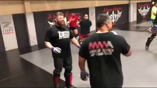 ROY NELSON  SPARRING  Training For Matt Mitrione [upl. by Liatris934]