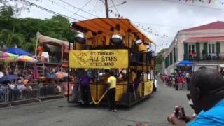 Steel pan band  2017 St Thomas US VI Carnival [upl. by Nicky]