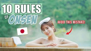 Japans Hot Spring Etiquette  10 Rules amp Guidelines of Onsen [upl. by Mook432]