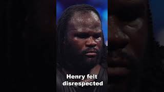 Mark Henry Almost Quit WWE Because of This Shorts [upl. by Drofliw]