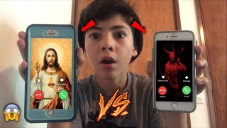 CALLING JESUS AND THE DEVIL AT 300 AM THEY HAD AN ARGUMENT OMG [upl. by Robb]