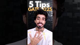 5 Important Tips For Gate 2025 🔥🔥  Jitendra Singh gate2025 gate gateexam mtech career gatecs [upl. by Terri]