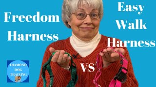 Easy Walk Harness vs Freedom Harness No Pull Harness Review [upl. by Ardehs620]