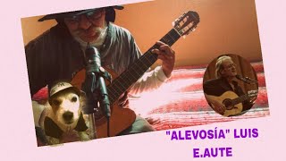 quotALEVOSÍAquot  AUTOR LUIS EDUARDO AUTE  COVER [upl. by Emoraj]