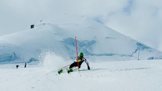 Ski racing camps  Ski Zenit  Slalom week in SaasFee [upl. by Abroms]