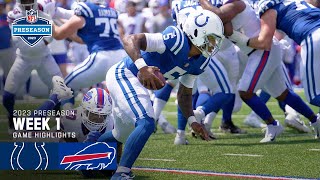 Indianapolis Colts vs Buffalo Bills  2023 Preseason Week 1 Game Highlights [upl. by Attiuqaj45]