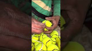 One minute amazing tennis ball process 😍 [upl. by Efren]