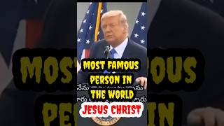 MOST FAMOUS PERSON IN THE WORLD jesuschrist jesus jesuslovesyou jesusislord jesuslovesyou [upl. by Theran]