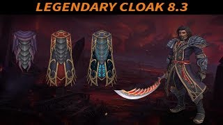 World Of Warcraft  Legendary Cloak  Ashjrakamas Shroud of Resolve [upl. by Lothario]