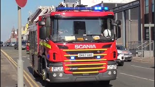 Merseyside Fire and Rescue City Centre Double turnout [upl. by Samid]