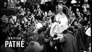 Pius Xii Coronation Anniversary 1956 [upl. by Rehtul]