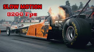 Top fuel dragster acceleration and tire slow motion 3200 Fps [upl. by Adiol]