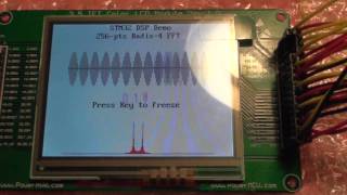 STM32 Oscilloscope  using FFT Calculations [upl. by Cronin]