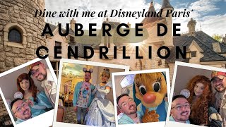 Disneyland Paris Auberge De Cendrillion  Princess Character Dining [upl. by Ares]