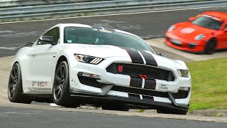 Ford Mustang Shelby GT350R 727 BTG Nurburgring  Pure sound [upl. by Doug]