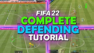 HOW TO DEFEND IN FIFA 22  COMPLETE DEFENDING TUTORIAL [upl. by Yort872]