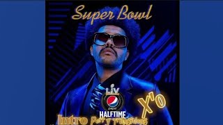 The Weeknd  Intro Super BowlStudio RemakeIntro [upl. by Suolkcin]