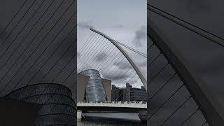 Samuel Beckett Bridge Dublin Ireland [upl. by Oibirot609]