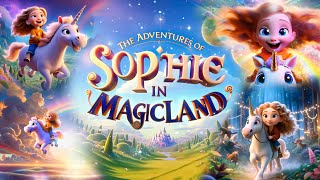 AI Animation The Adventures of Sophie in Magicland [upl. by Osicran]