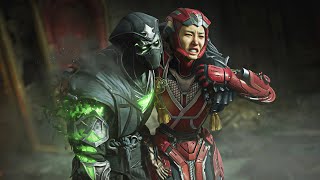 Sektor rescues Noob Saibot from Prison Sektor Tower Ending  Mortal Kombat 1 Khaos Reigns [upl. by Leachim578]