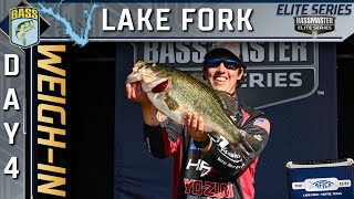 ELITE Day 4 weighin at Lake Fork [upl. by Laet723]