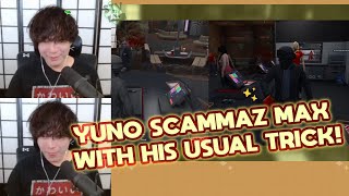 Yuno The Mad Dongeler SCAMMAZ Maximillian with THE SPECIAL TRICK he usually does [upl. by Bay]