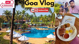 Goa Vlog  Room Tour  Candolim Beach  Chapora Fort  Carvela Best English Breakfast Goa  2024 [upl. by Atined3]