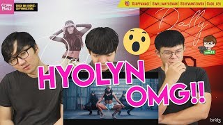 효린HYOLYN  달리Dally FeatGRAY MV Reaction DAT TWERKK [upl. by Annaeirb]